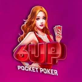 6 Up Pocket Poker slot icon by FlipLuck, available at Spinorhino Casino