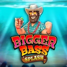 Bigger Bass Splash logo by Pragmatic Play Spinorhino Casino