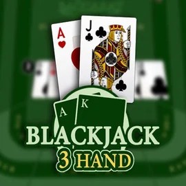 Blackjack 3H (Habanero) by Habanero, showcased at spinorhino-casino.org – game logo