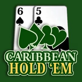 Caribbean Hold'em slot visual from Habanero available on spinorhino-casino.org