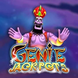 Genie Jackpots logo – Jackpots by Blueprint Gaming at Spinorhino Casino