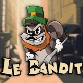 Logo of Le Bandit from Hacksaw Gaming at Spinorhino Casino