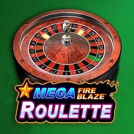 Mega Fire Blaze Roulette logo by Playtech at Spinorhino Casino