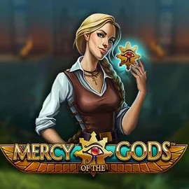 Mercy Of The Gods logo by NetEnt at Spinorhino Casino