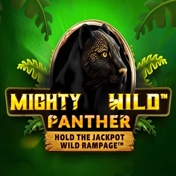 Mighty Wild Panther slot logo by Wazdan at Spinorhino Casino