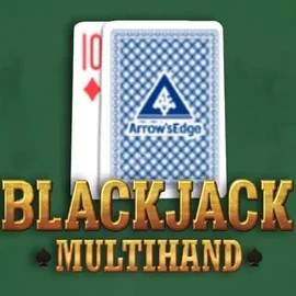 Multihand Blackjack slot logo by Pragmatic Play at Spinorhino Casino