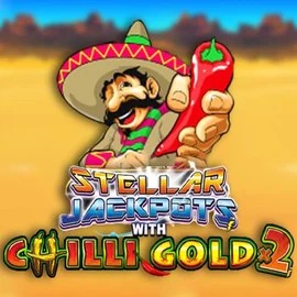 Stellar Jackpots with Chilli Gold x2 slot visual from Lightning Box Game available on spinorhino-casino.org