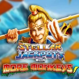 Play Stellar Jackpots with More Monkeys slot by Lightning Box Game on spinorhino-casino.org