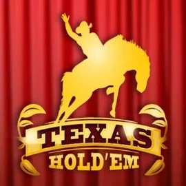 Texas Hold'em slot logo by BGAMING at Spinorhino Casino
