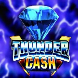 Thunder Cash logo by Novomatic at Spinorhino Casino